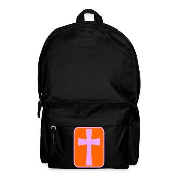 Kreuz - Rucksack - Schwarz - Vorne