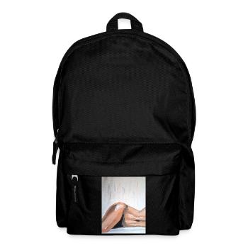 Impressionist Nude Lying Down - Backpack - black - Front