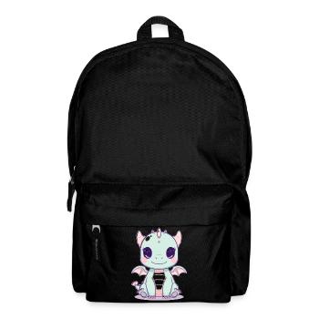 Dragon menthe avec des ailes - Sac à dos - noir - Devant