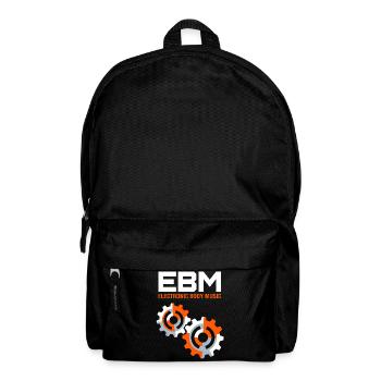 Electronic Body Music - EBM Industrial - Rucksack - Schwarz - Vorne