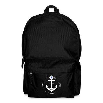 Anker Island Urlaub - Rucksack - Schwarz - Vorne