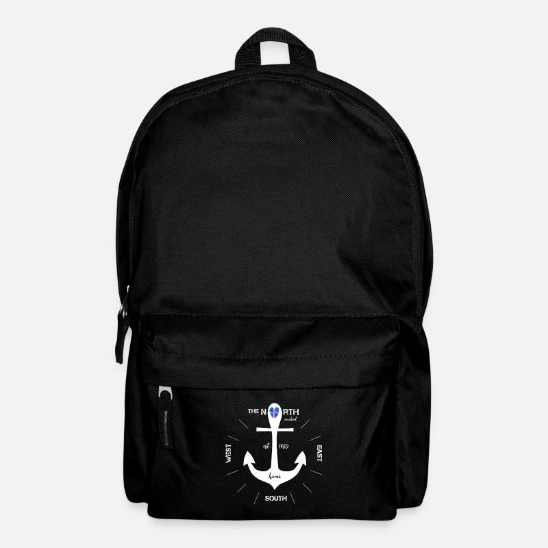 Anker Island Urlaub - Rucksack - Schwarz