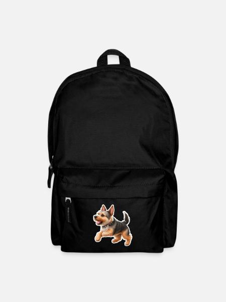 Yorkshire Terrier - Rucksack - Schwarz