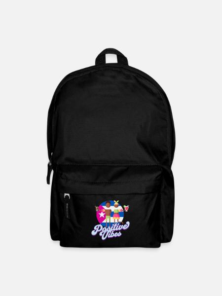 Positive Vibes - Rucksack - Schwarz