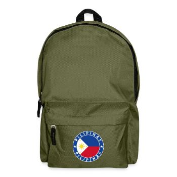 Philippines - Backpack - olive green - Front