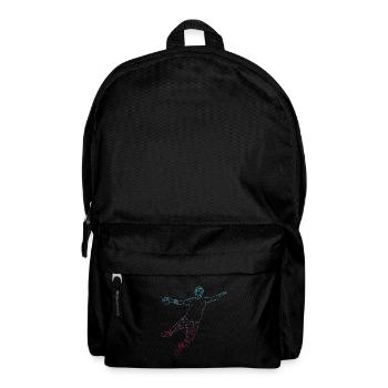 handball handballspieler handballer - Rucksack - Schwarz - Vorne