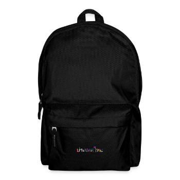 Thailand - colored Thai script - Backpack - black - Front