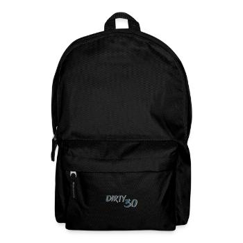 Ich bin dreckige 30. 30er Geburtstag Reim Pinsel - Rucksack - Schwarz - Vorne