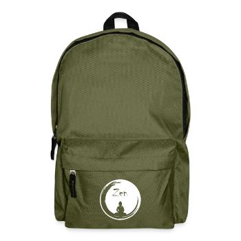 Zen bubble - Backpack - olive green - Front