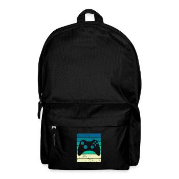 Contrôleur de jeu Vintage Sunset - Sac à dos - noir - Devant