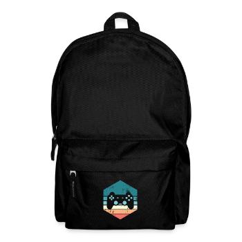 Gaming Sunset Gift pour le joueur vidéo Nerd - Sac à dos - noir - Devant