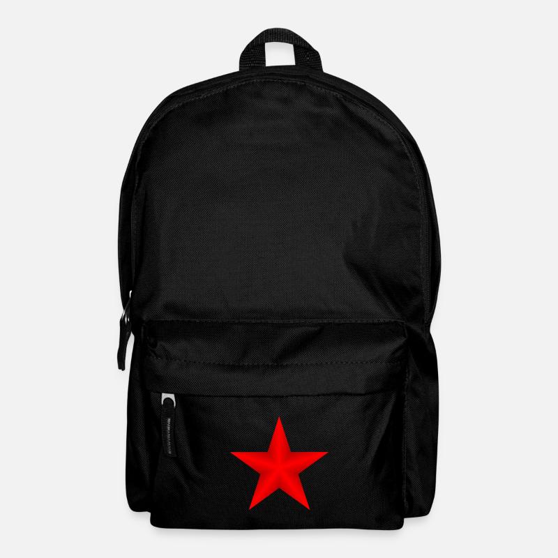 Red Star - Backpack - black