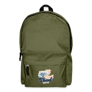 Barong Surfer Board Water Sports Indonesia - Backpack - olive green - Front