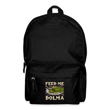 Dolma Balkan Feinschmecker Küche Rezept - Rucksack - Schwarz - Vorne