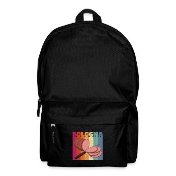 Bologna Wurst Rezepte Hausgemacht Italien - Rucksack - Schwarz - Vorne
