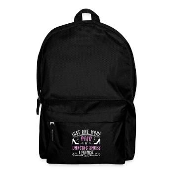 Dancing Slogan Ballroom Couple Dance Dance Floor - Backpack - black - Front