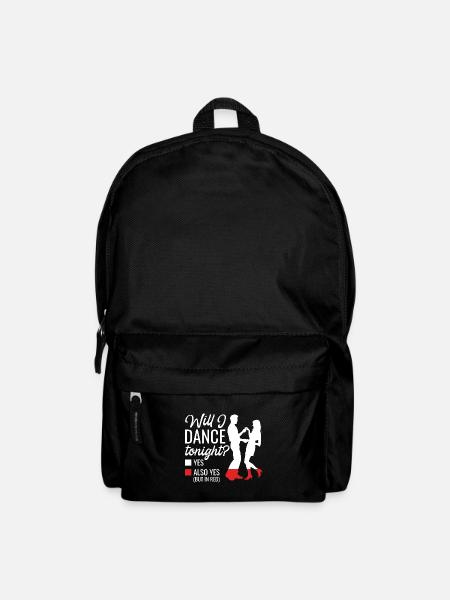 Tanzen Spruch Ballsaal Paartanz Tanz Tanzfläche - Rucksack - Schwarz