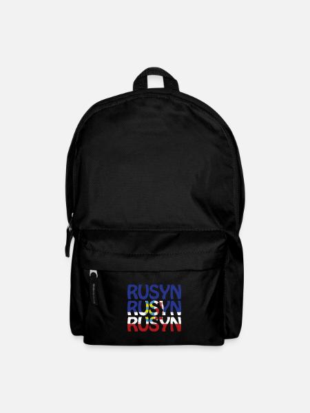 Karpaten Rusyn Rusnak Ethnische Gruppr Rus - Rucksack - Schwarz