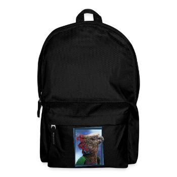 Le perroquet cacique - Sac à dos - noir - Devant