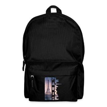 Paris France City Skyline Home Love - Backpack - black - Front