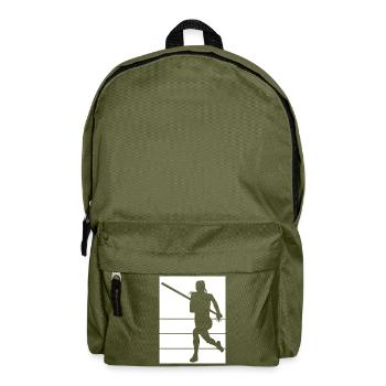 Leichtathletik - Rucksack - Olivgrün - Vorne