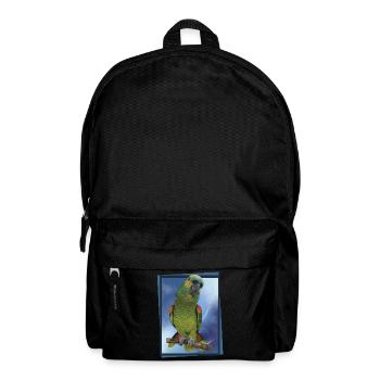 The blue-fronted amazon - Backpack - black - Front