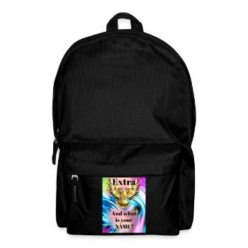EXTRA Design - Backpack - black - Front