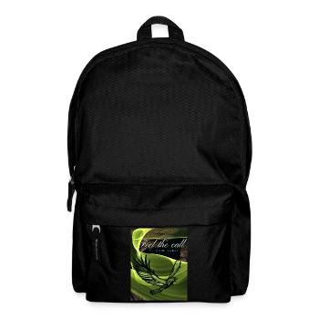 Feel the call Design - Rucksack - Schwarz - Vorne
