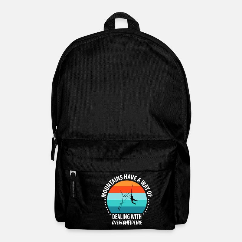Vintage Bouldern Boulderer Klettern Kletterer - Rucksack - Schwarz