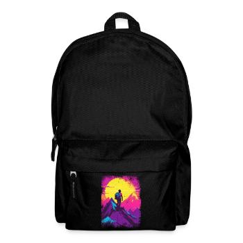 Hiking, Mountain, Mountaineering, Climbing, Nature - Backpack - black - Front