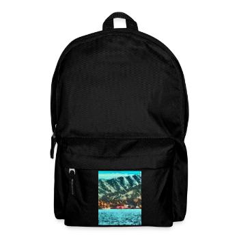 Red Gate of Peace, Ashinoko Lake, Japan - Backpack - black - Front