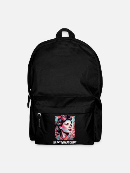 Internationaler Frauentag - Rucksack - Schwarz