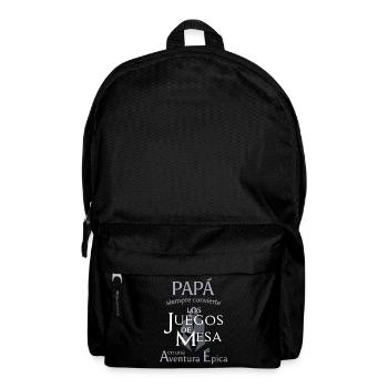 Papa, du bist großartig - Rucksack - Schwarz - Vorne