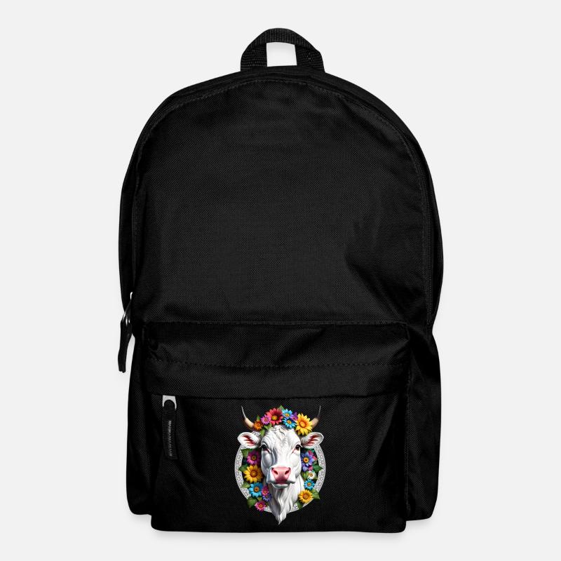 VACHE FLEURIE - Sac à dos - noir
