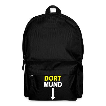 dortmund dort mund pfeil - Sac à dos - noir - Devant