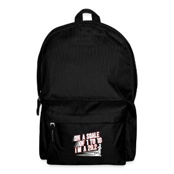 26.2 Meilen Marathon - Marathonläufer - Rucksack - Schwarz - Vorne