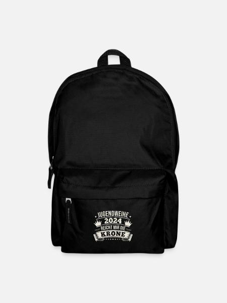Jugendweihe 2024 Reicht Mir Die Krone - Rucksack - Schwarz