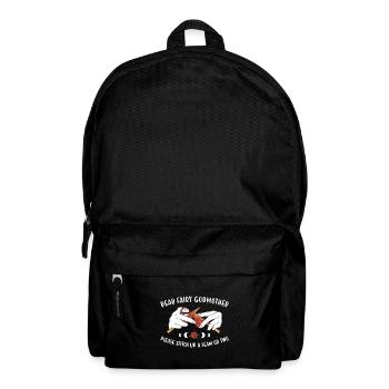 Please Stitch Up A Seam Or Two Knitting - Backpack - black - Front