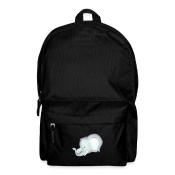 Elefant Afrika Baby Geschenk T-Shirt - Rucksack - Schwarz - Vorne