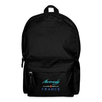 Normandie Urlaub Frankreich Strand Normannisch - Rucksack - Schwarz - Vorne