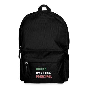 Cinco De Mayo Nacho Average Principal - Backpack - black - Front