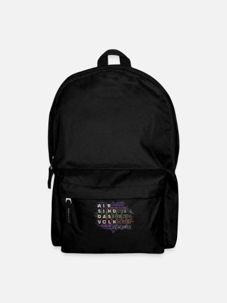 Wir sind das Volk - Rucksack - Schwarz