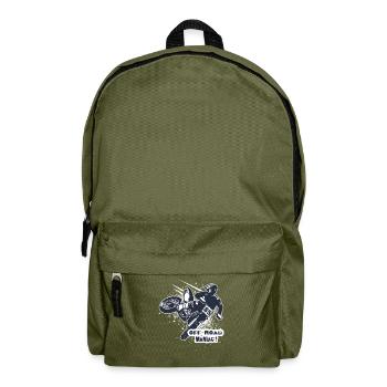 Motocross dirt bike enduro moto offroad - Sac à dos - vert olive - Devant