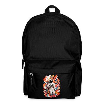 Colorful Astronaut Picture - Backpack - black - Front