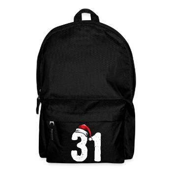 31 Numéro Noël - Sac à dos - noir - Devant