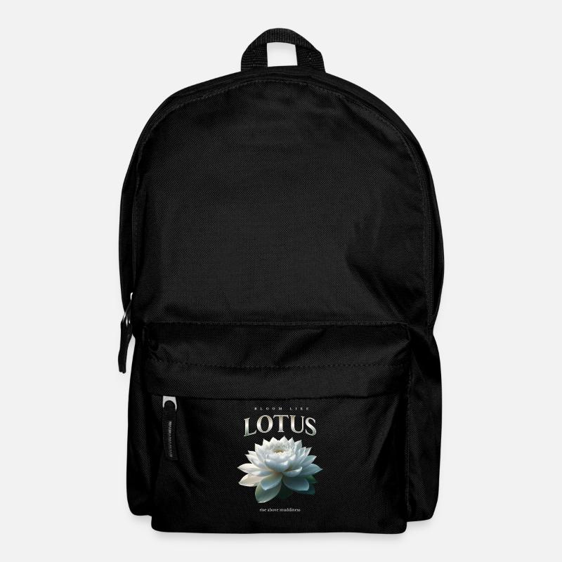 Bloom like Lotus - Rucksack - Schwarz