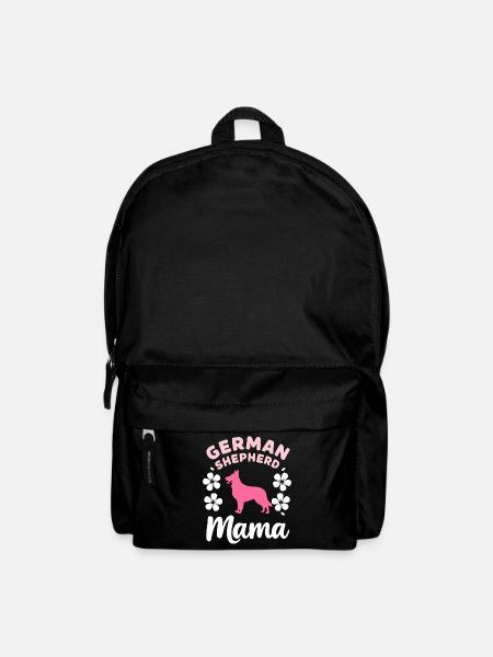 Berger Allemand Chien Malinois - Sac à dos - noir