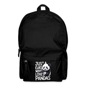 Panda Bear Panda Animal Pandas - Backpack - black - Front