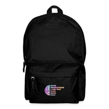 Wasserball - Rucksack - Schwarz - Vorne