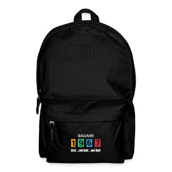 Baujahr 1967 - läuft und läuft und läuft - Rucksack - Schwarz - Vorne